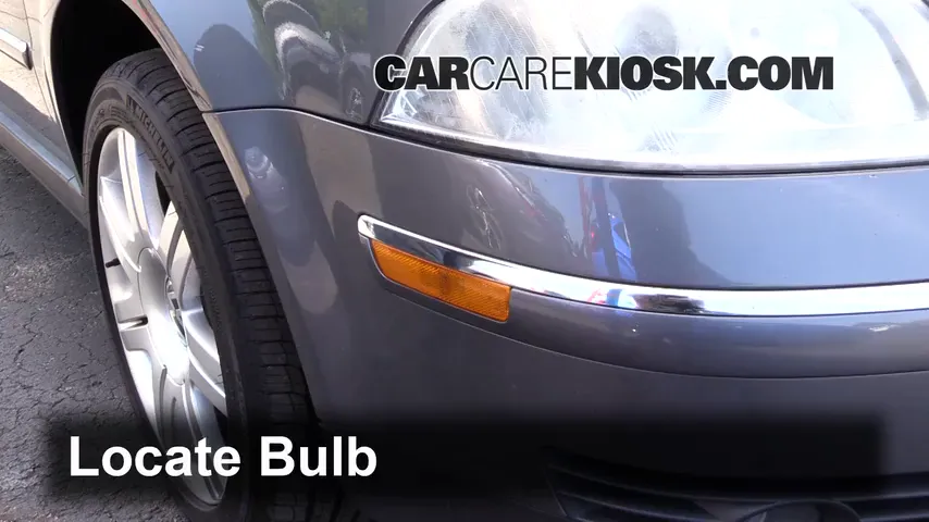 2005 Volkswagen Passat GLS 4 Motion 1.8L 4 Cyl. Turbo Wagon Éclairage Feux de stationnement